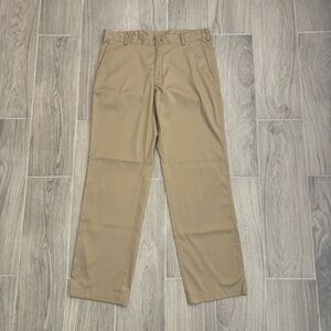 Nike Golf Men’s 34x32 Tan Flat Front Dr-Fit Pants